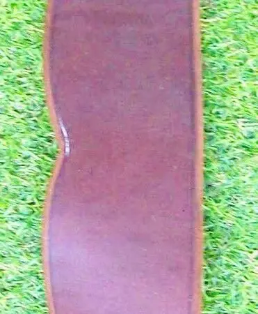 Horse tack equipment lying on turf