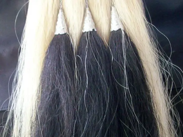 Traditional horsehair tassel decoration