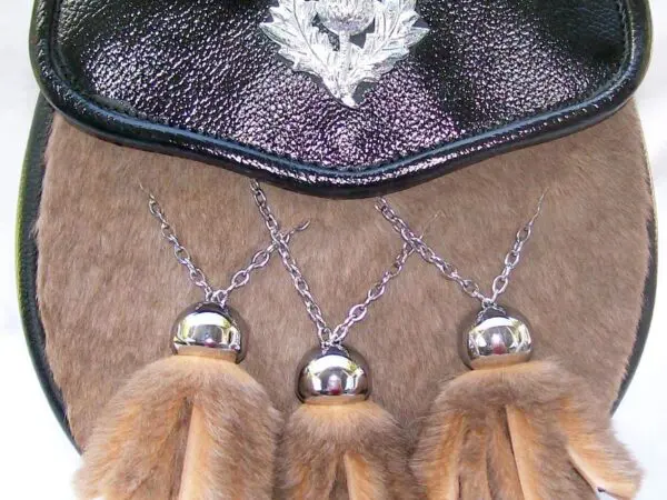 Scottish sporran with tassels