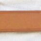 Tan leather strap with buckles